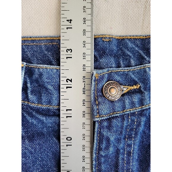 Vintage Levis 505 Jeans Mens 33x32 Straight High Rise Blue Cotton 90s - Picture 8 of 16